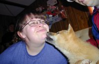 Kristina gets a bath